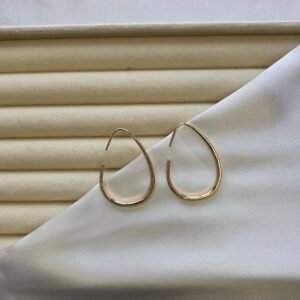 damla-halka-kupe-1 Damla Halka Küpe - Paslanmaz Çelik