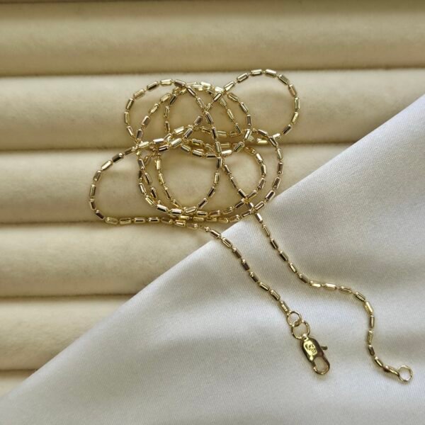 damla-zincir-kolye-14-ayar-altin-kaplama-3 Damla zincir kolye - 14 Ayar Altın Kaplama