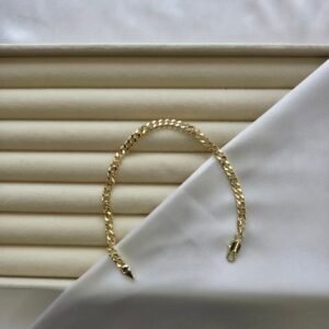 ezme-zincir-bileklik-14-ayar-altin-kaplama-1 Ezme Zincir Bileklik - 14 Ayar Altın Kaplama