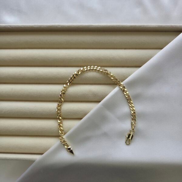 ezme-zincir-bileklik-14-ayar-altin-kaplama-1 Ezme Zincir Bileklik - 14 Ayar Altın Kaplama