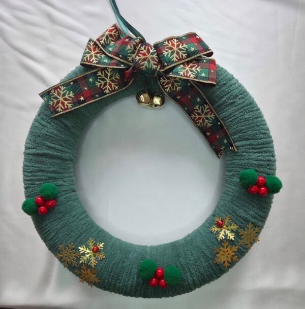 kadife-yesil-noel-celengi-1-1 Kadife Yeşil Noel Çelengi