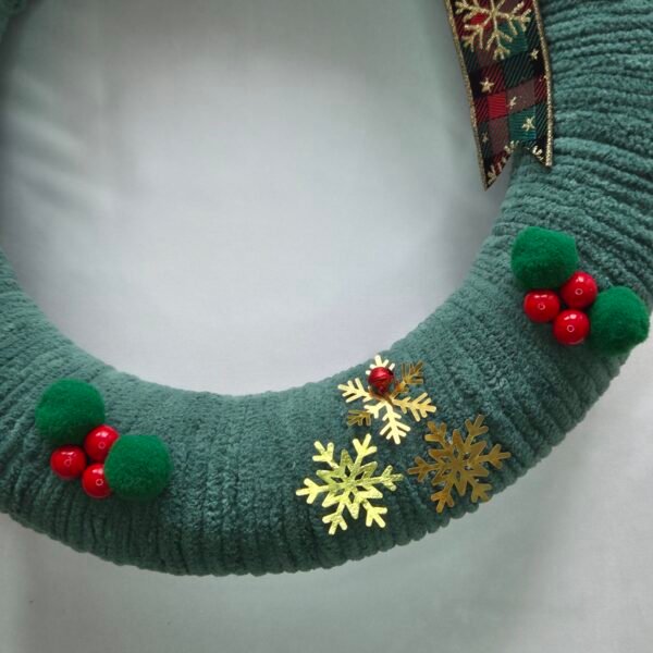 kadife-yesil-noel-celengi-3-1 Kadife Yeşil Noel Çelengi