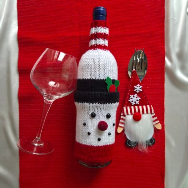 kardan-adam-sise-kilifi-2 Kardan Adam Şişe Kılıfı