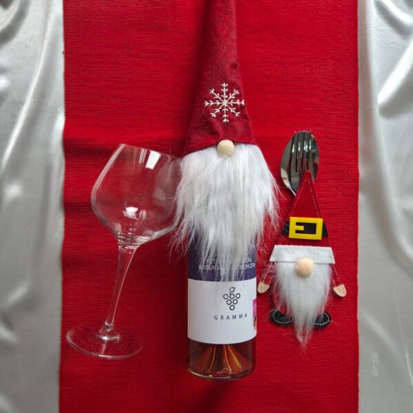 kece-kirmizi-cuce-sise-susu-2 Keçe Kırmızı Cüce Şişe Süsü