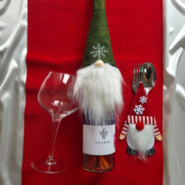 kece-yesil-cuce-sise-susu-2 Keçe Yeşil Cüce Şişe Süsü