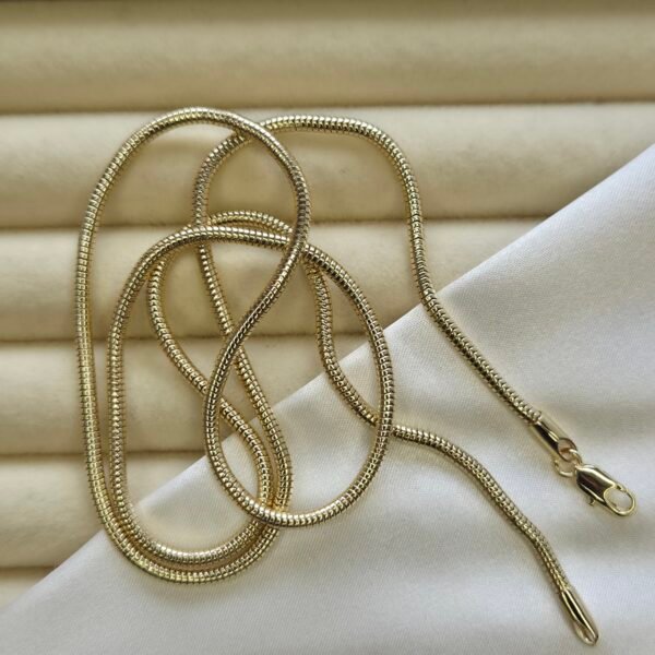 kordon-zincir-kolye-14-ayar-altin-kaplama-2 Kordon Zincir Kolye - 14 Ayar Altın Kaplama