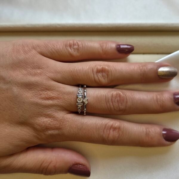 matmazel-yuzuk-14-ayar-beyaz-altin-kaplama-2 Matmazel Yüzük - 14 Ayar Beyaz Altın Kaplama