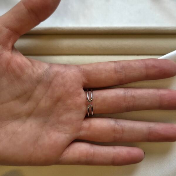 matmazel-yuzuk-14-ayar-beyaz-altin-kaplama-4 Matmazel Yüzük - 14 Ayar Beyaz Altın Kaplama