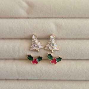 noel-kupe-kombini-karli-agac-ve-kokina-1 Noel Küpe Kombini - Karlı Ağaç ve Kokina