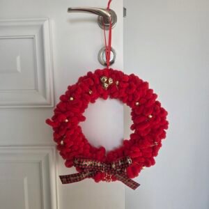 puffy-kirmizi-noel-celengi-1 Puffy Kırmızı Noel Çelengi