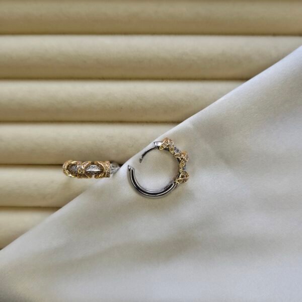 zirkon-tasli-halka-kupe-14-ayar-altin-kaplama-2 Zirkon Taşlı Halka Küpe - 14 Ayar Altın Kaplama