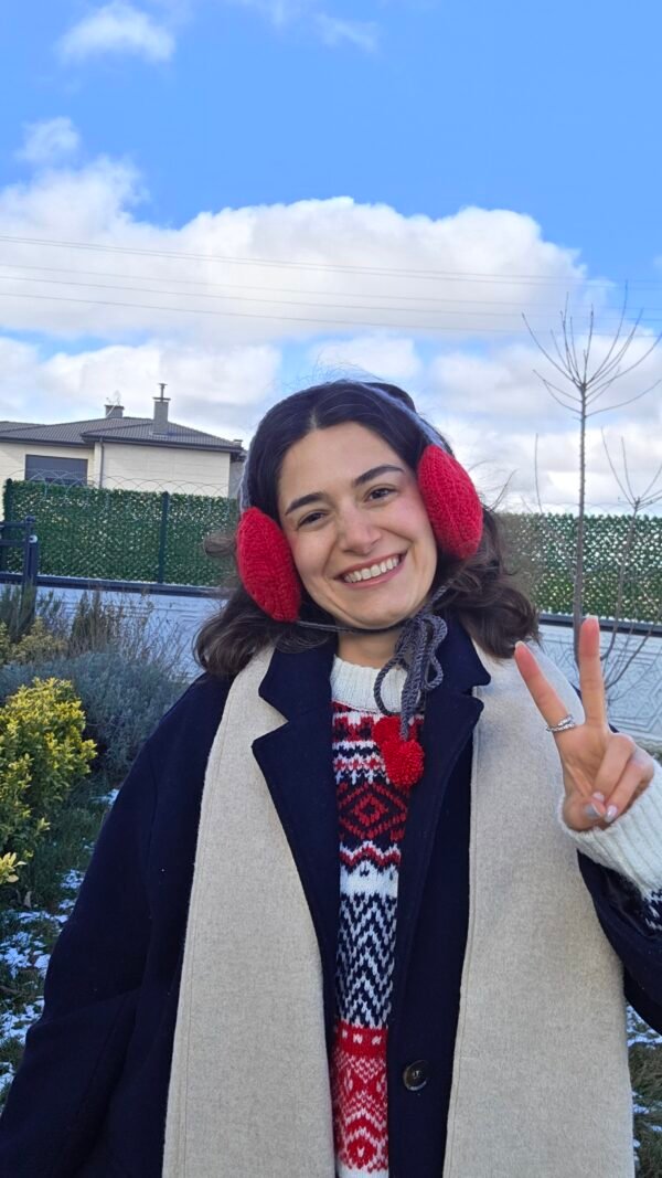 Kırmızı Kalp Kulaklık