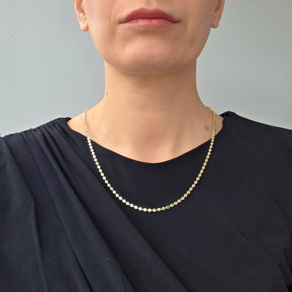 Aura Zincir Kolye - 14K altın Kaplama