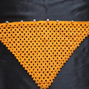 Deniz Kabuklu Çok Fonksiyonlu Turuncu Bandana
